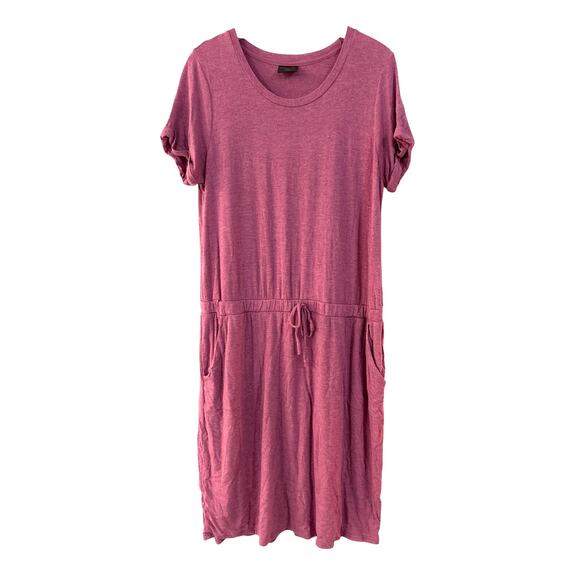 NWOT 32 Degrees Women's Short Sleeve Drawstring Waist Dress XL - Picture 3 of 6